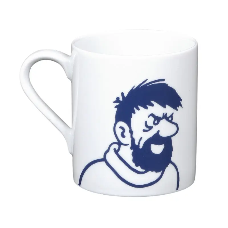 Mug Capitaine Haddock en porcelaine - Tintin
