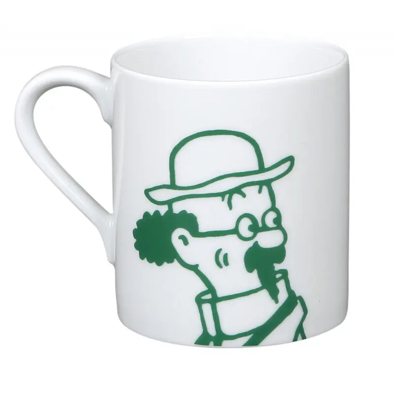 Mug Le Professeur Tournesol en porcelaine - Tintin