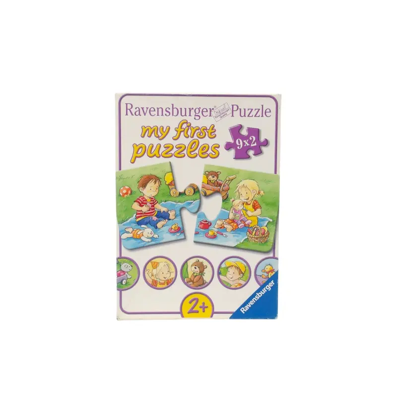 My first puzzle - Activités enfants  9x2 pièces