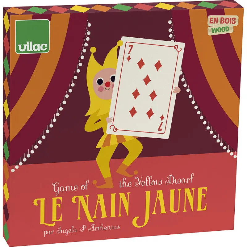 Nain Jaune - Jeu de cartes, coffret bois et jetons