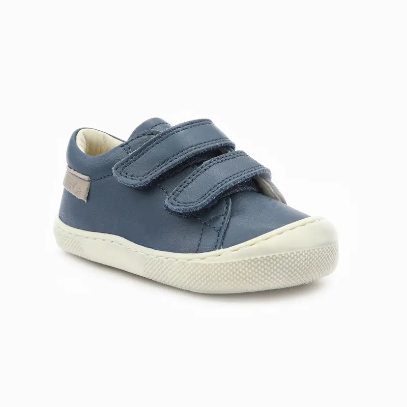 Naturino Barefoot Orec Low Velcros Bone Navy
