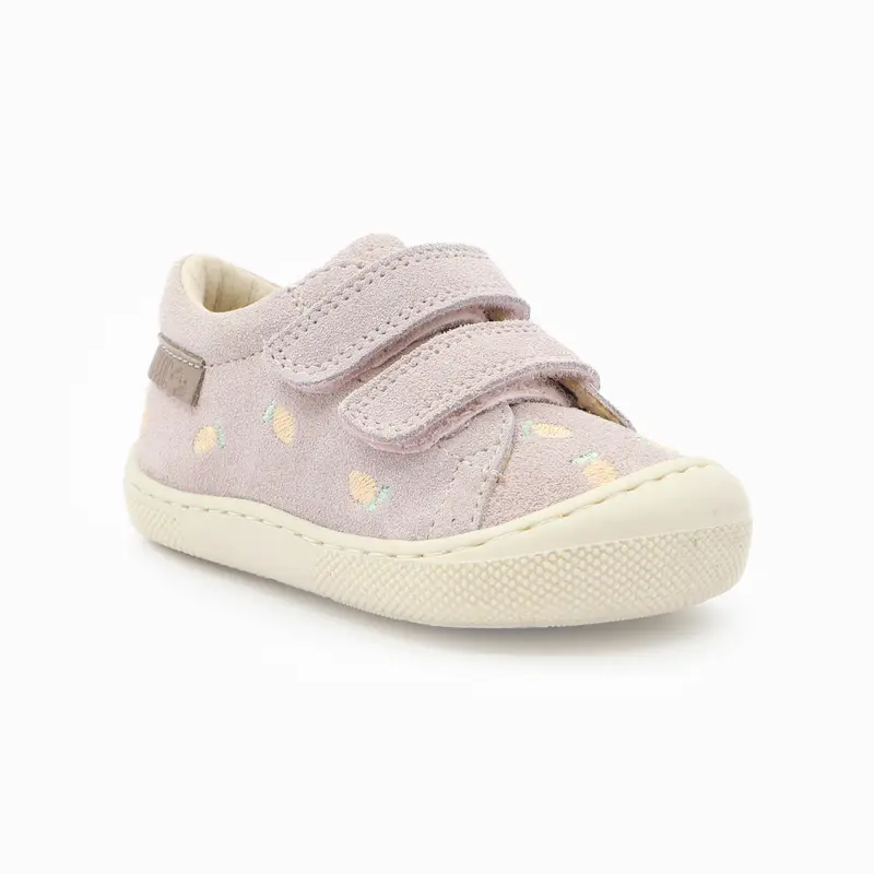 Naturino Barefoot Orec Low Velcros Lemonsoda Cipria