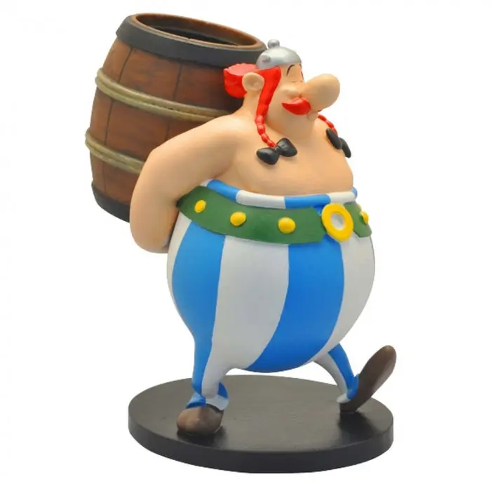 Obélix avec Tonneau - Figurine résine