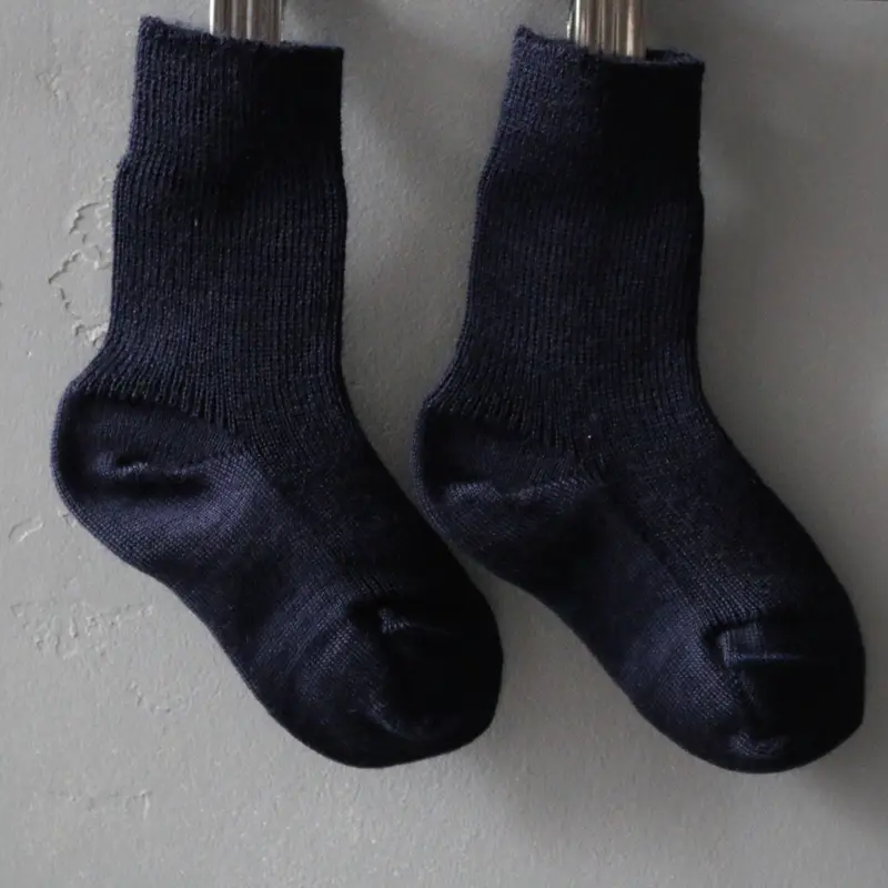 Organic Children Wool Socks - Assorted Colours - 17/18-33/34