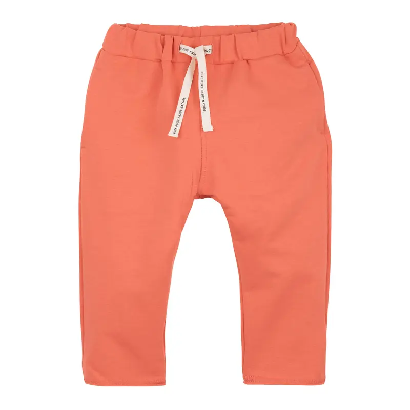 Organic Cotton Sweatpants - Coral - 18m - 8y