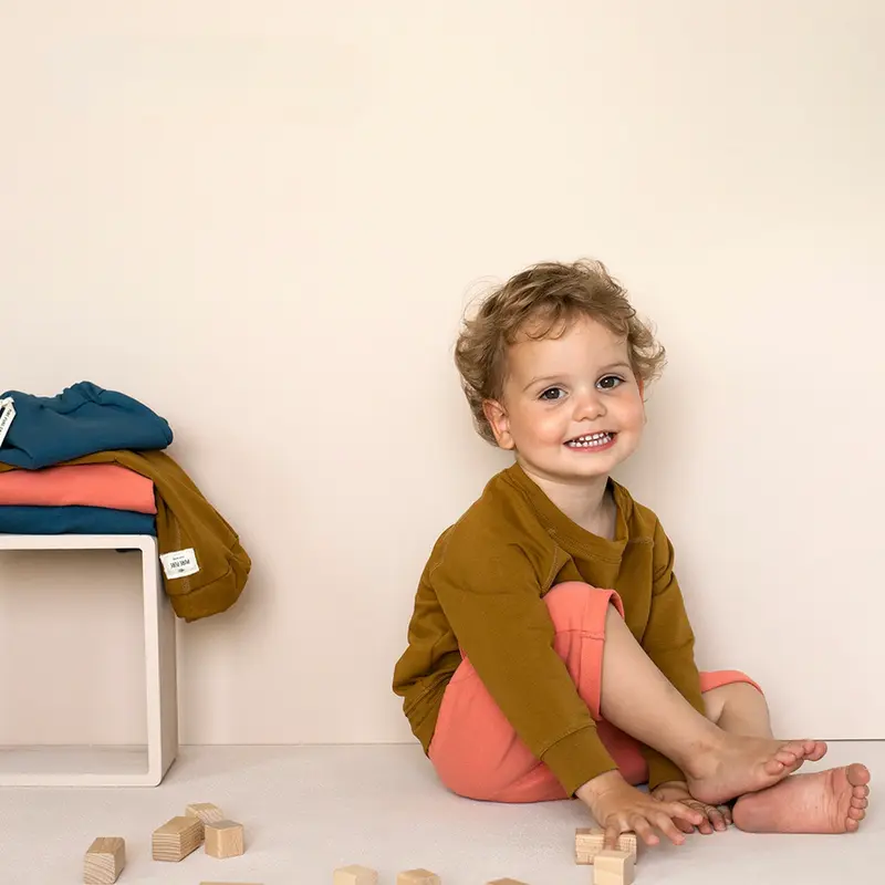 Organic Cotton Sweatshirt - Hazel - 18m-8y