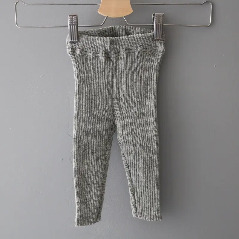 Organic Knitted Trousers/Leggings - Assorted Colours - 0m-10y