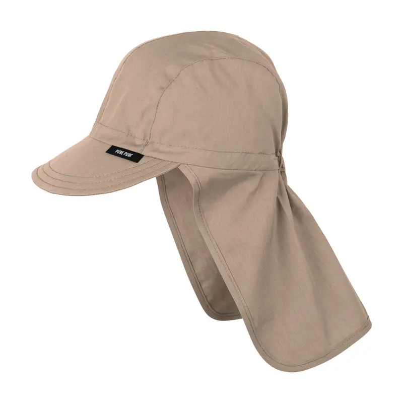 Organic Summer Cap UV Protection - Dune - 12m-7y