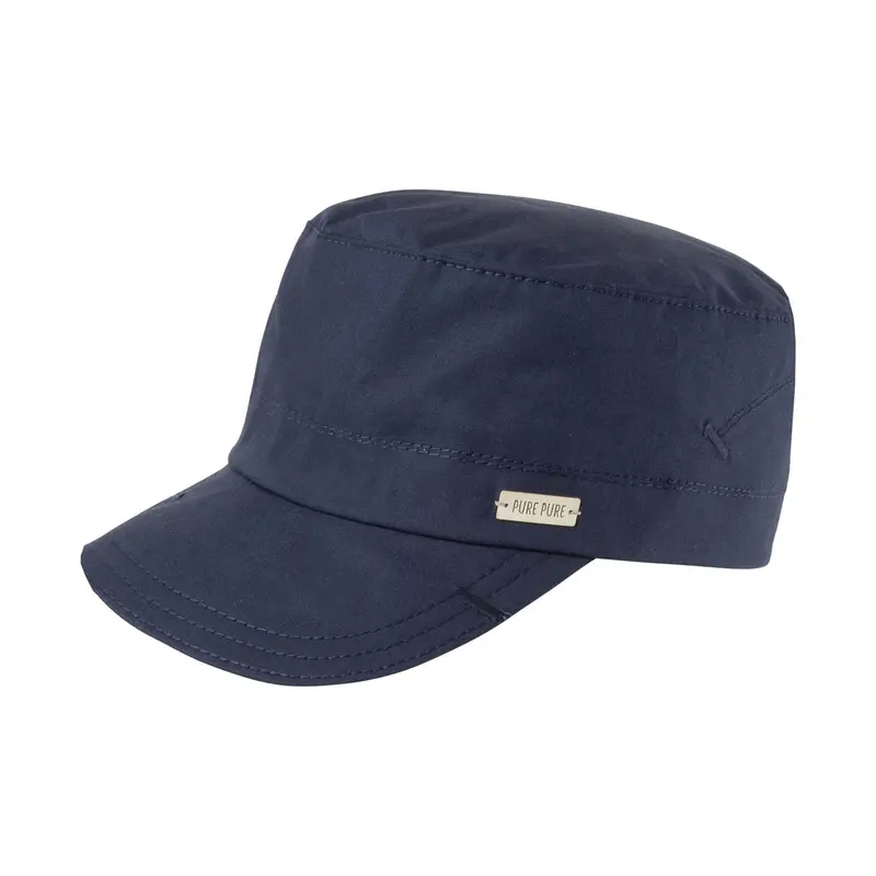 Organic Summer Cap UV Protection - Indigo - 2-8y