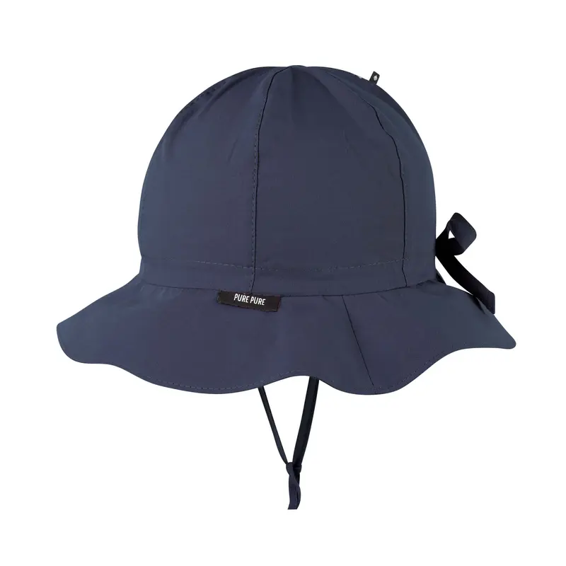 Organic Summer Hat UV Protection - Indigo - 8m-7y
