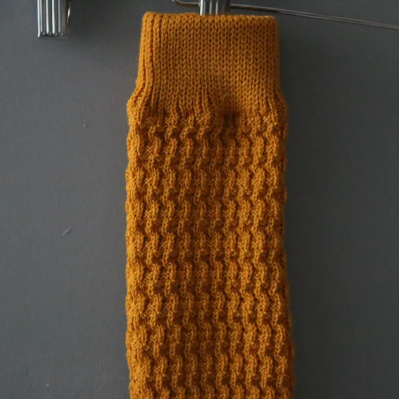 Organic Wool Knitted Leg Warmer - Assorted Colours - One Size