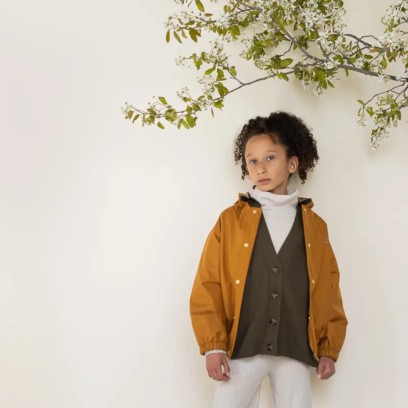 Outdoor Aviator Raincoat - Arbutus - 1-10y