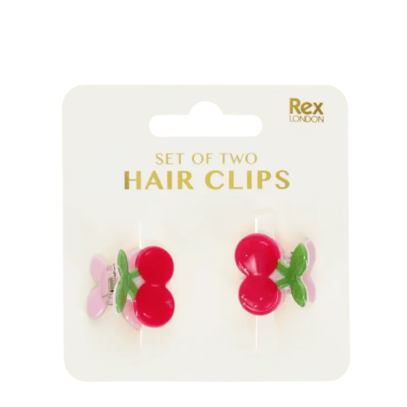 Paire de mini pinces à cheveux enfant pailletées