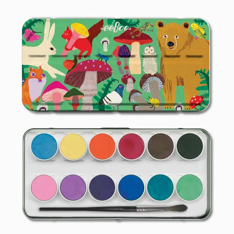 Palette Aquarelle Foret