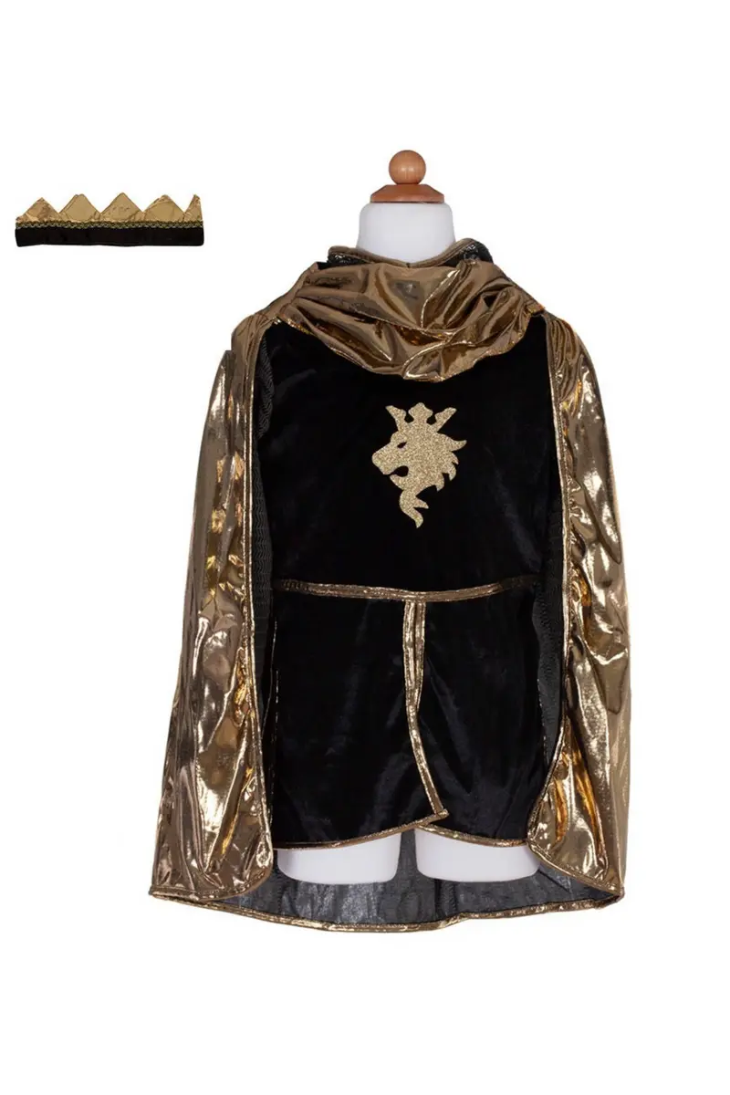 Panoplie de chevalier dorée