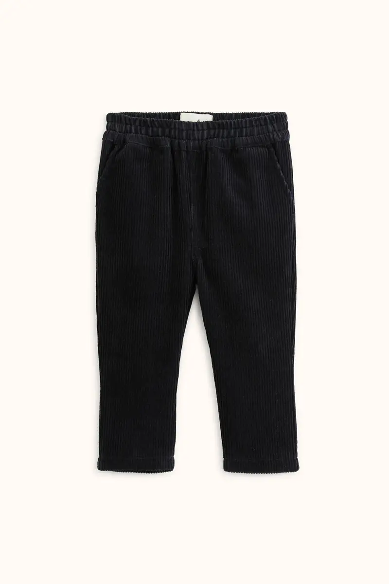 Pantalon Raja Velours Côtes Fines Coal - Apaches Collections
