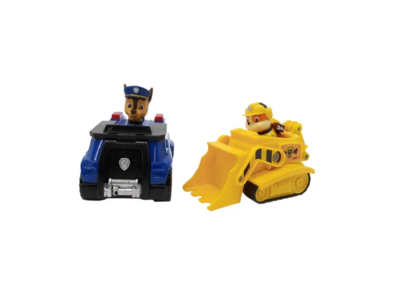 Pat'Patrouille - Figurines Marcus et Ruben et véhicules