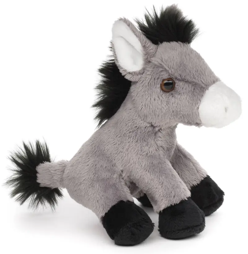 Peluche Âne Assis