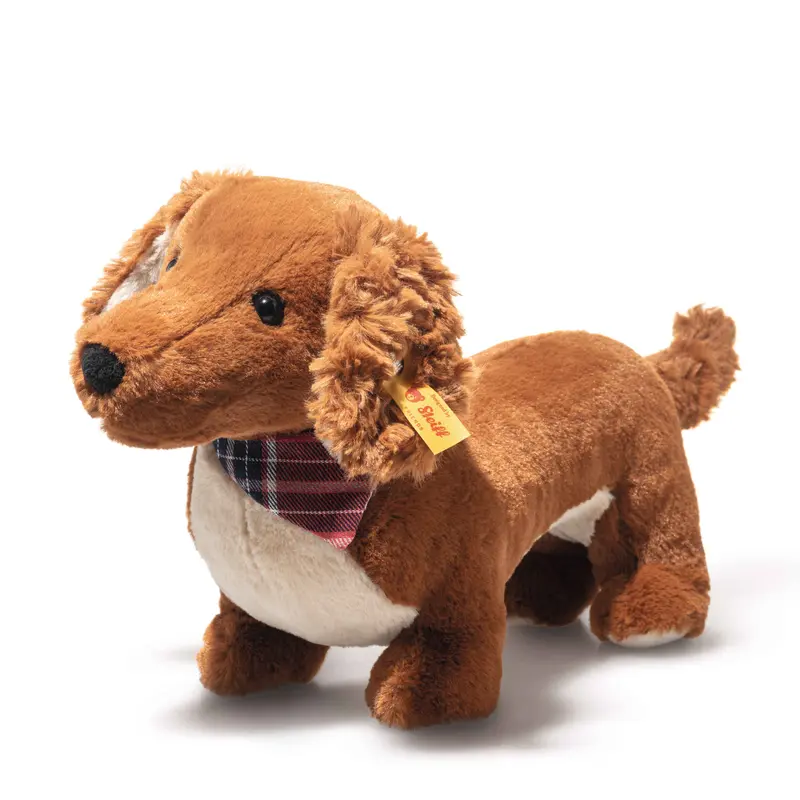 Peluche basset Waldi 30 cm