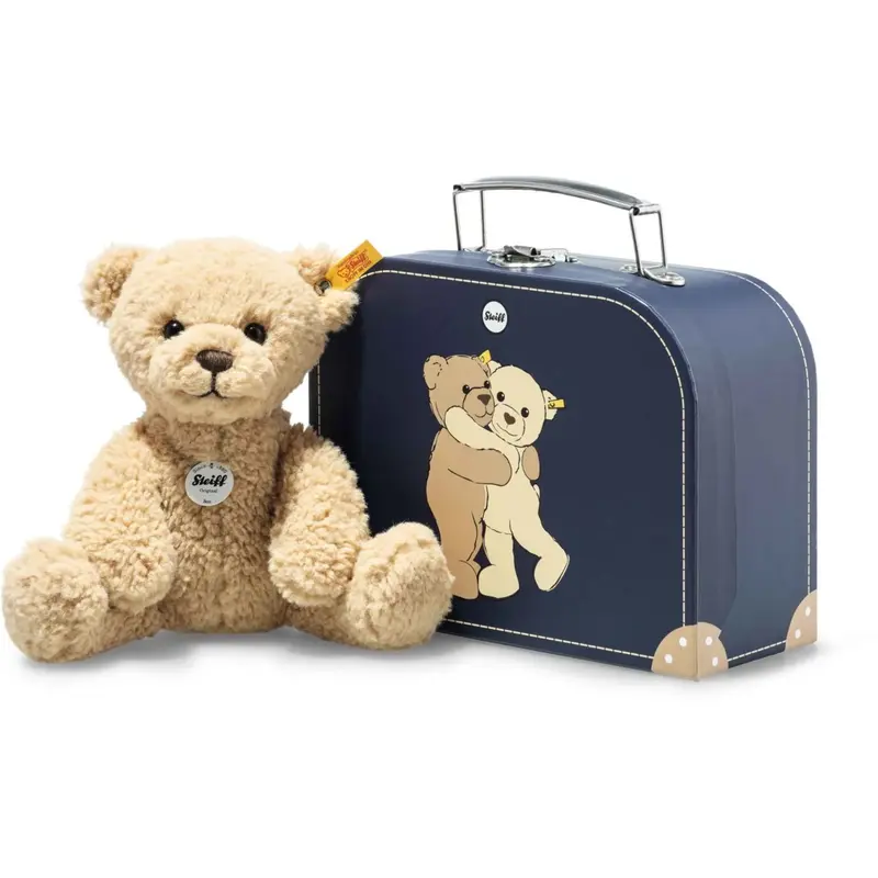 Peluche Ben l'Ours Teddy dans sa valise - Steiff