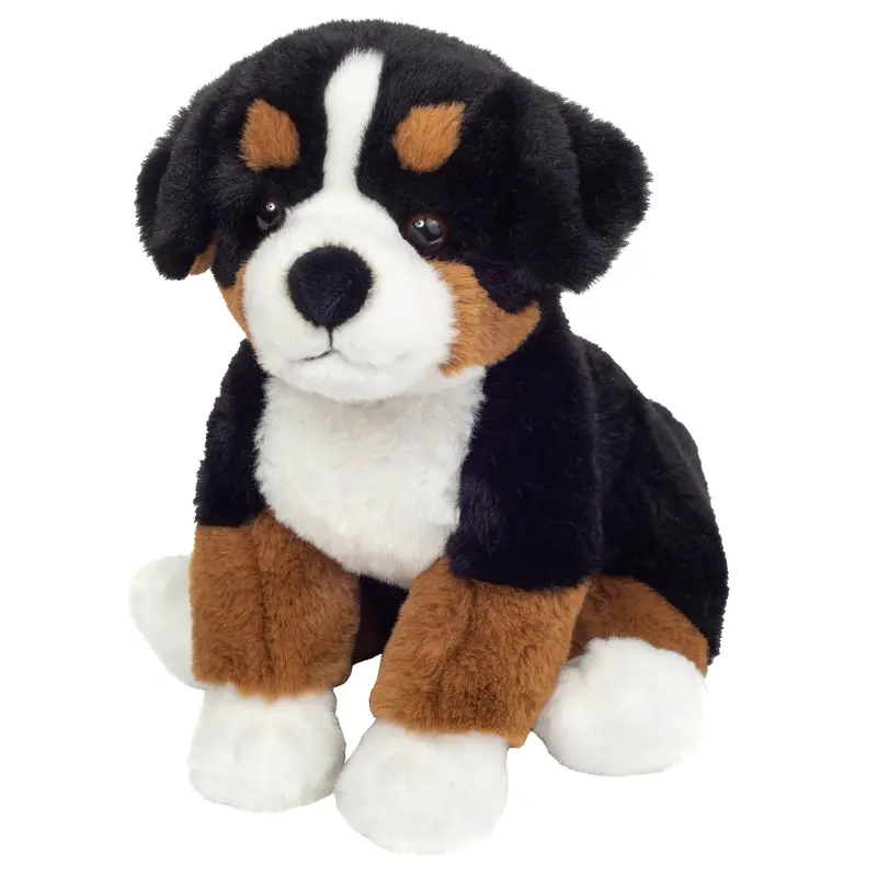 Peluche Bouvier Bernois Assis – 26 cm