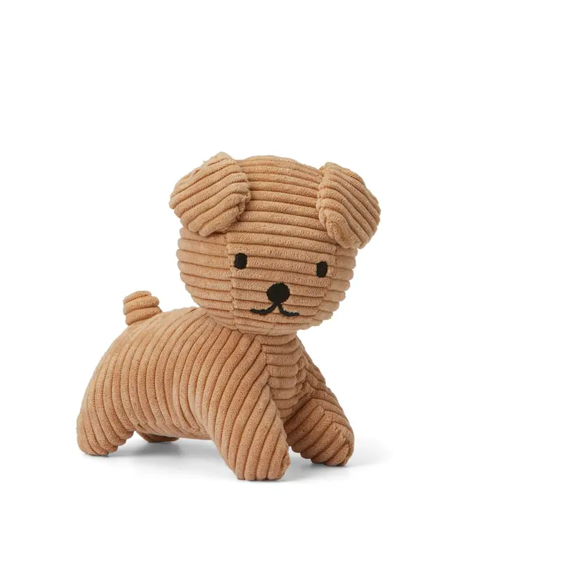 Peluche Chien Snuffy Velours Côtelé S