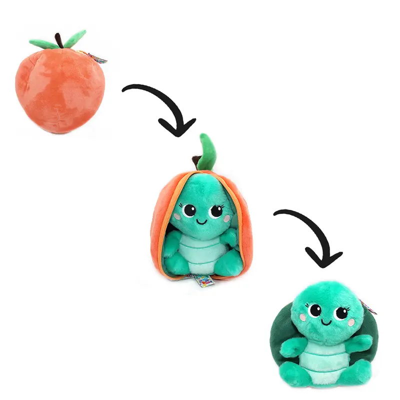 Peluche Corvet la tortue/pêche - Flipetz