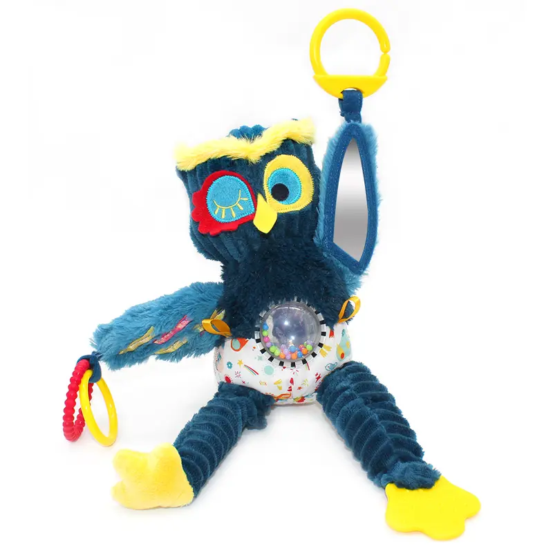 Peluche d'activités nomade Astros le hibou