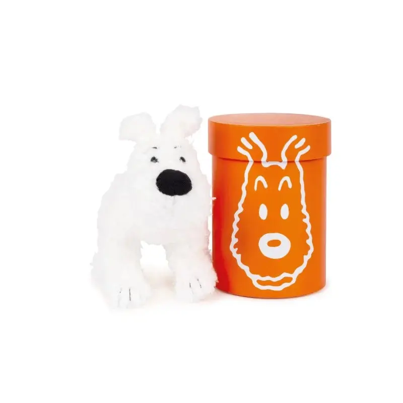 Peluche Milou 20 cm avec boîte cadeau