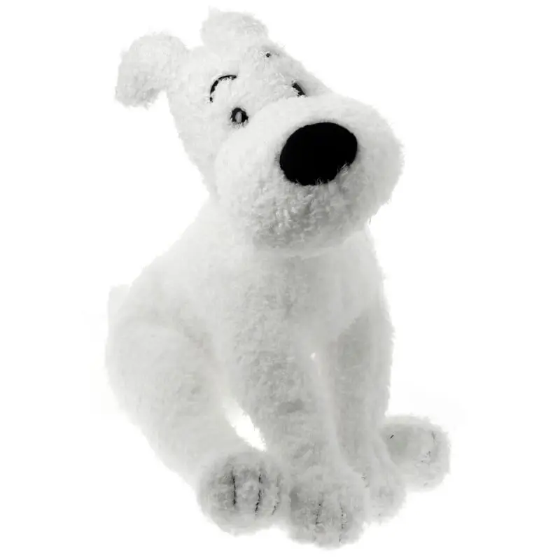 Peluche Milou couché 50 cm