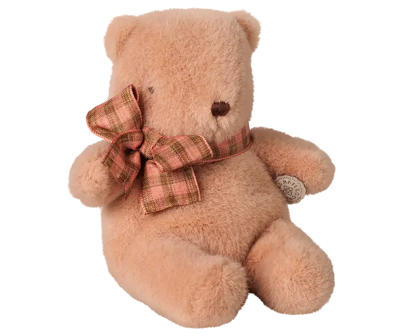 Peluche ours Mini - Rose vintage