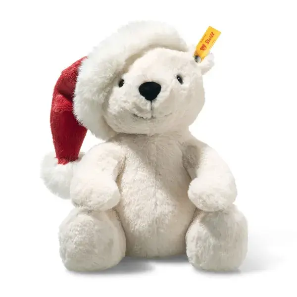 Peluche ours polaire Noël Steiff Rico Cozy Christmas 25 cm