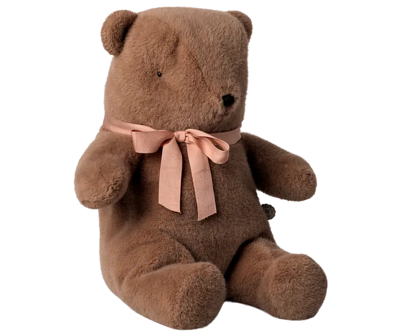 Peluche ours Teddy bear, Medium - Marron clair
