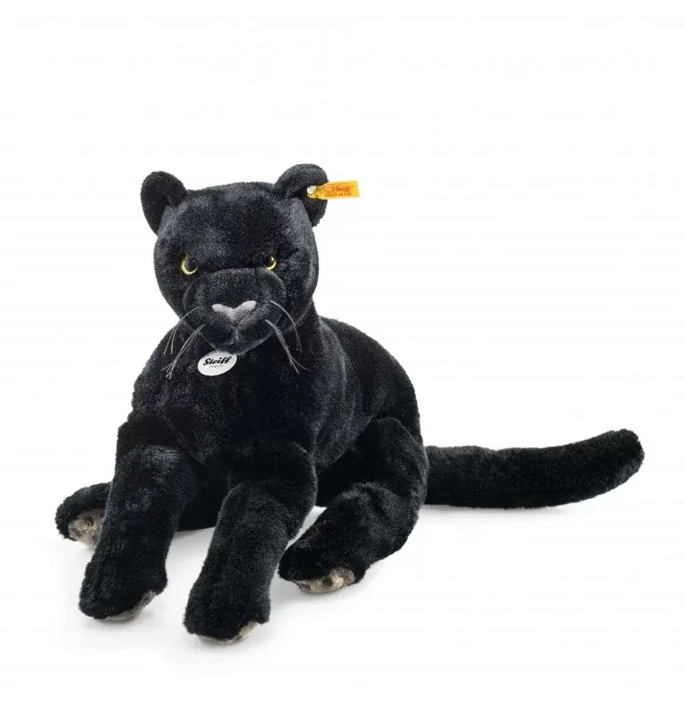 Peluche Panthère Noire 40 cm - Nero