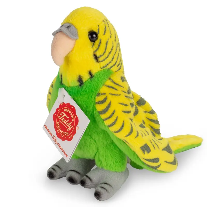 Peluche Perruche Verte