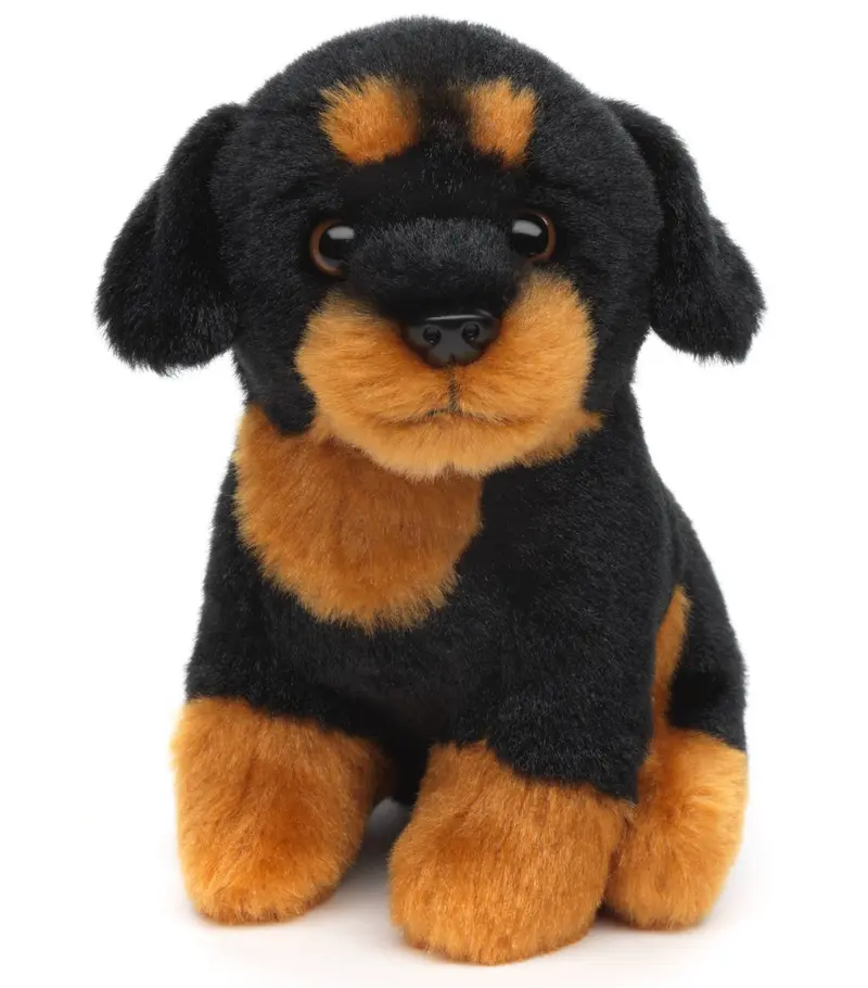 Peluche Rottweiler Assis
