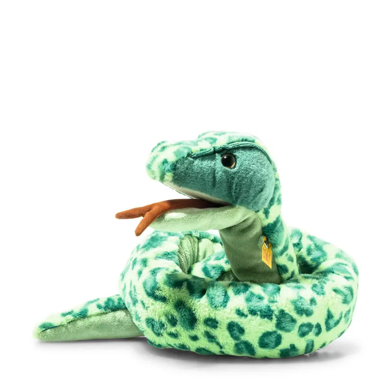 Peluche serpent Gin vert Soft Cuddly Friends - Steiff
