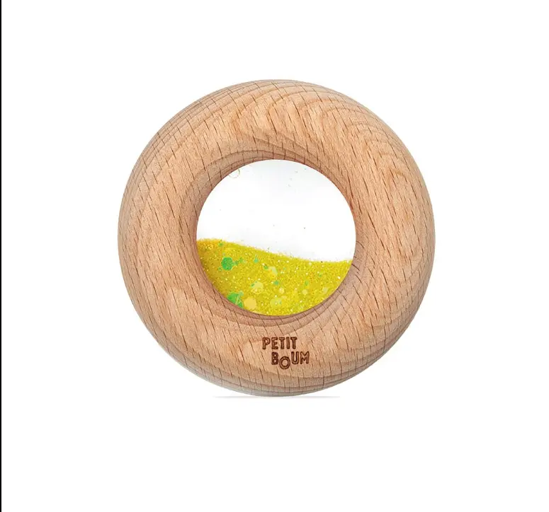Petit Boum Au calme Donut Jaune