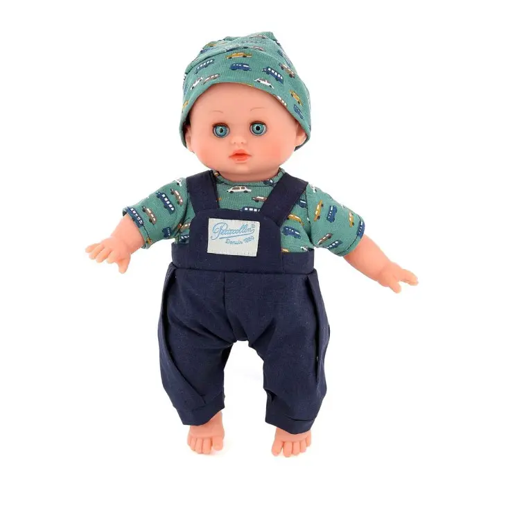 Petit câlin Léon avec 3 habillages en valisette