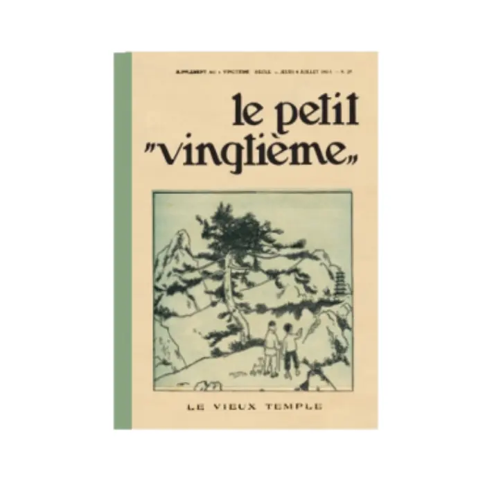 Petit carnet de notes Petit Vingtième - Le Vieux Temple