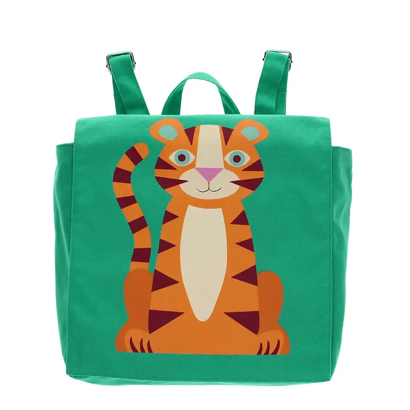 Petit sac à dos en toile pour enfant - Tigre