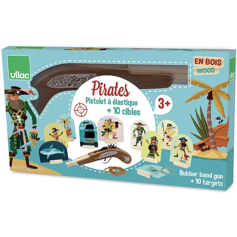 Pistolet élastiques pirates