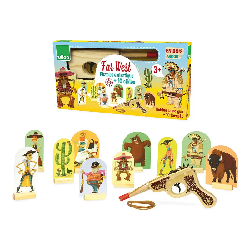 Pistolet jeu à élastique farwest