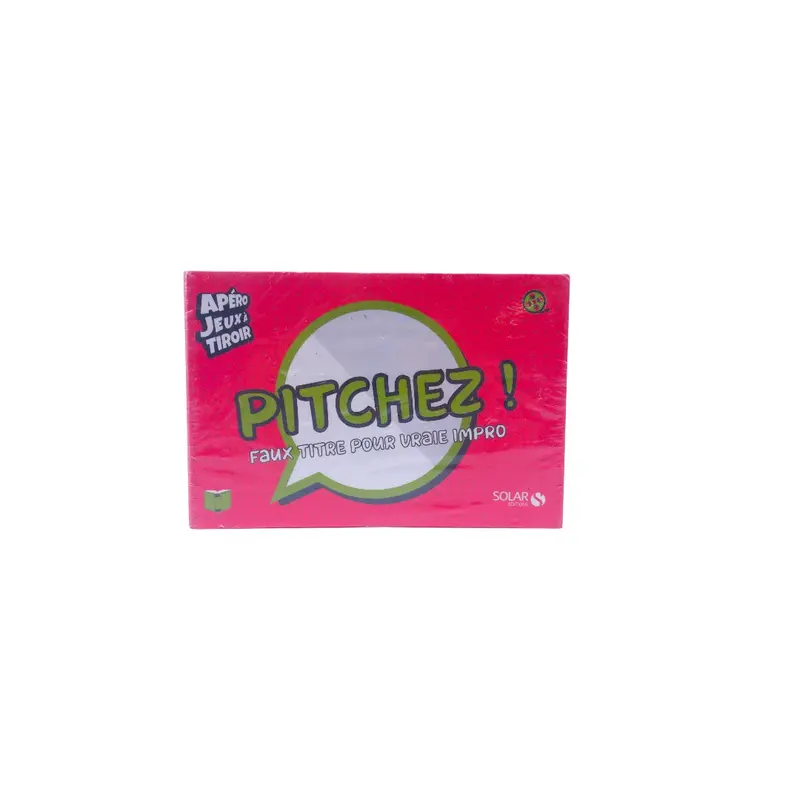 Pitchez ! Faux titre pour vraie impro