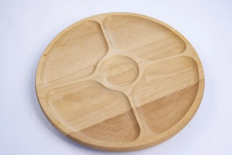 Plateau rond 4 compartiments Pagalou Toys