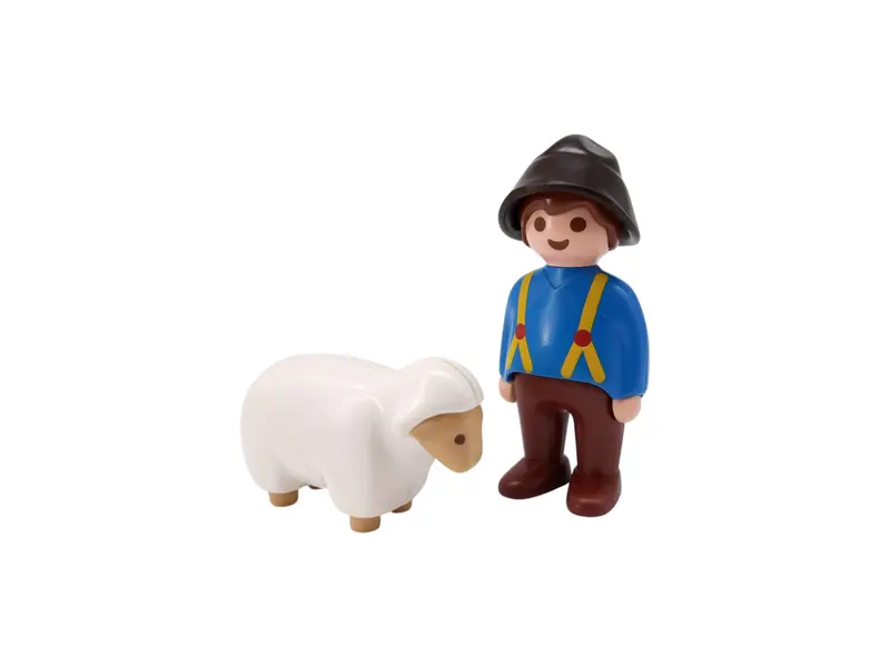 Playmobil 1.2.3 - Berger avec son mouton