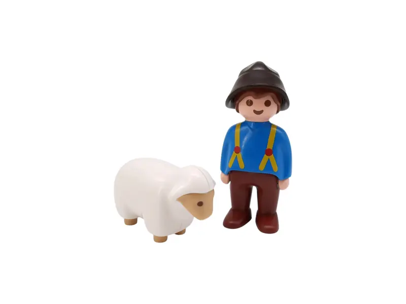Playmobil 1.2.3 - Berger et mouton