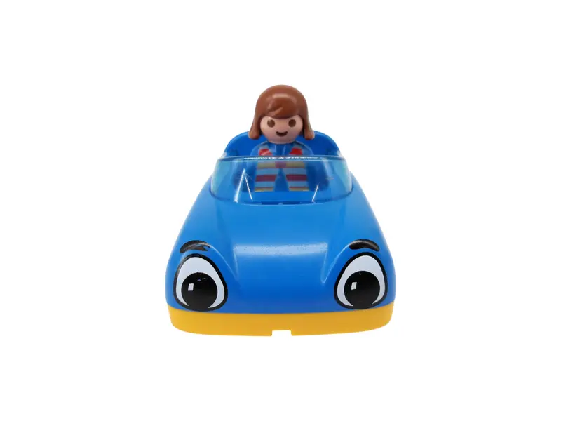 Playmobil 1.2.3 - Voiture cabriolet - Set "LIBRE"