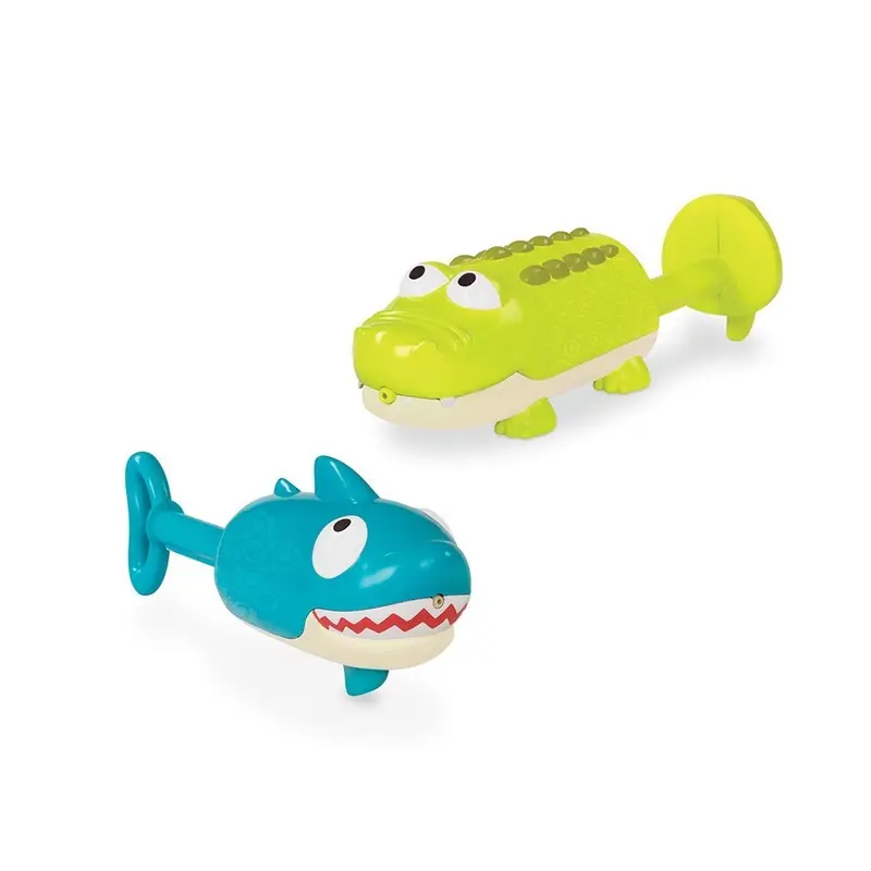 Pompe à eau croco et requin
