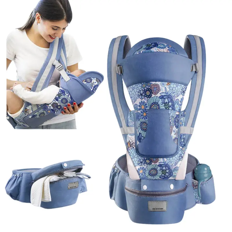 Porte-Bébé Évolutif Ergonomique Miliano – 15 Positions, 0-36 mois